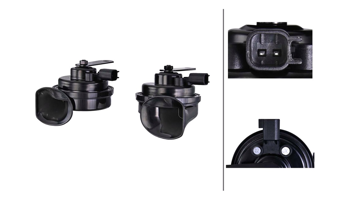 Dyb tone Høj tone Elektrisk 12 V