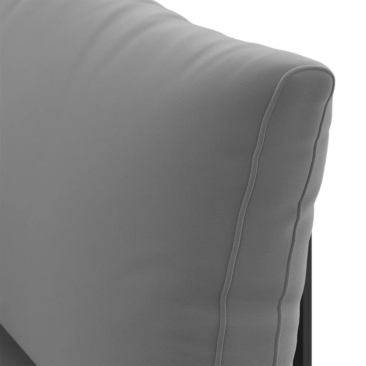 Beldano Loungegarnitur Malaga 2-teilig grau,natur,schwarz