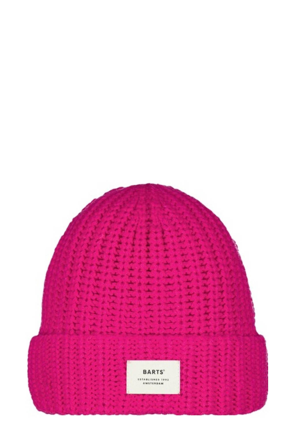 Barts Gebreide muts roze