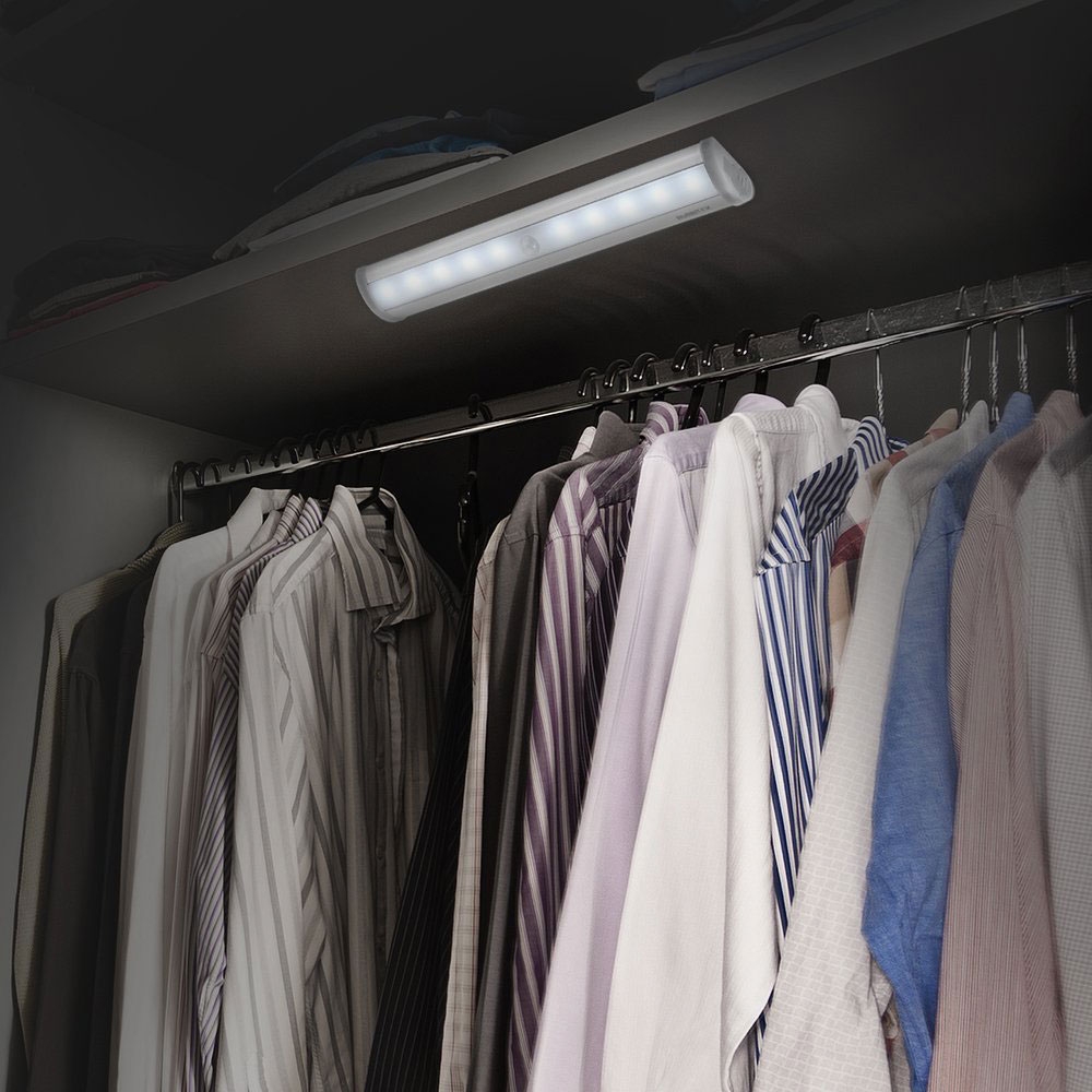Kabellose LED Lichtleiste Bewegungsmelder Motion Sensor - Kaltweiss