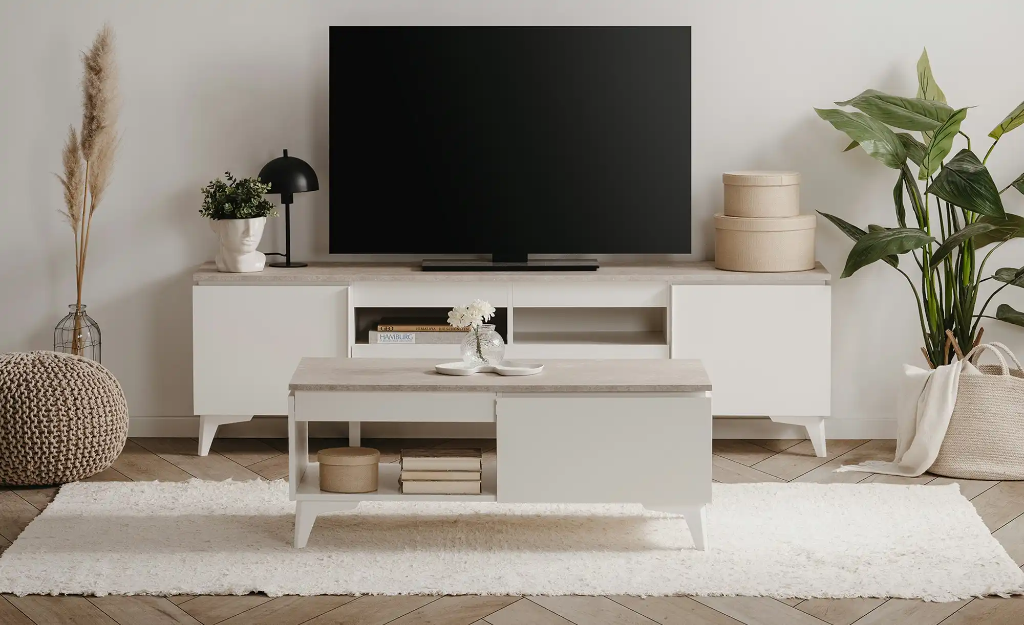 TV-Lowboard mit Soft-Close Dimarro