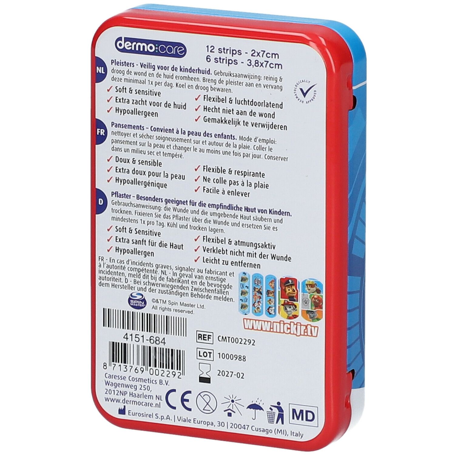 dermocare Paw Patrol Soft & Sensitive