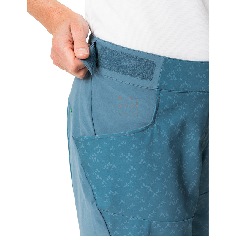 Vaude Damen Ledro Print Radhose kurz