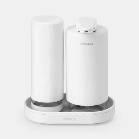SinkStyle Zeepdispenser Set, 2x 200 ml - Mineral Fresh White
