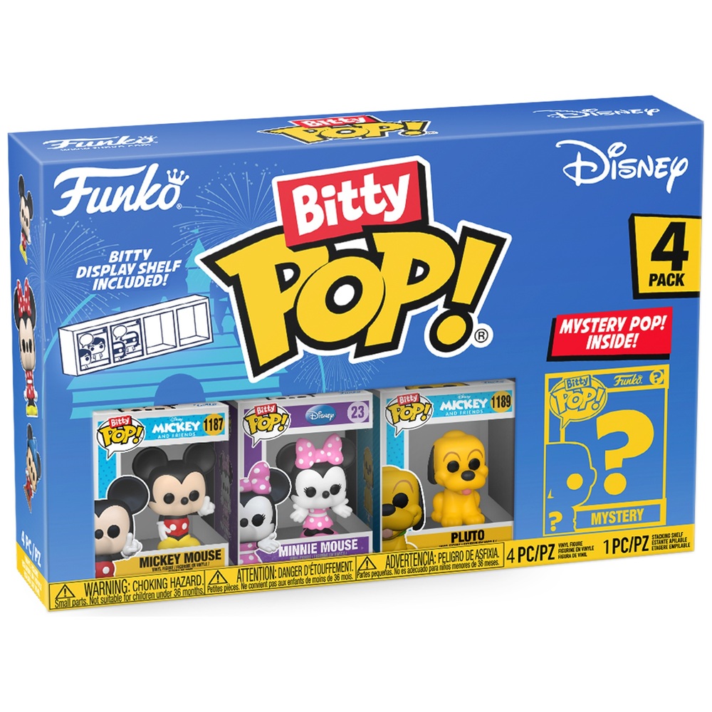 POP! Vinyl: Bitty POP! Mickey Mouse 4er-Pack