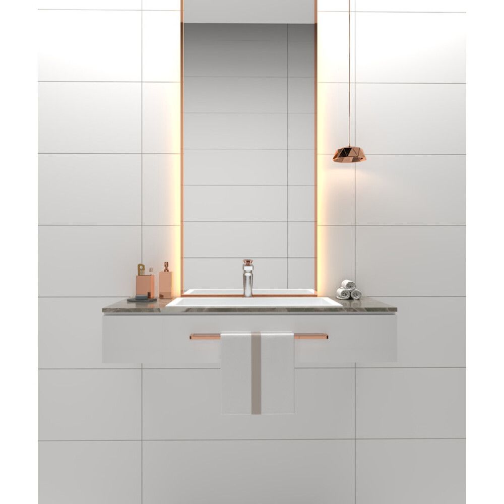 FLIS ALPINHVIT MATT 30X60 CM 1,44M²/PK