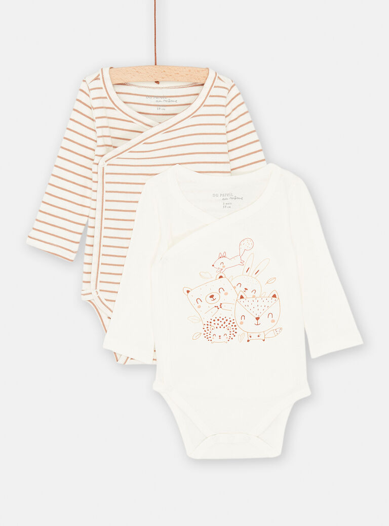 Lot de deux body mixte