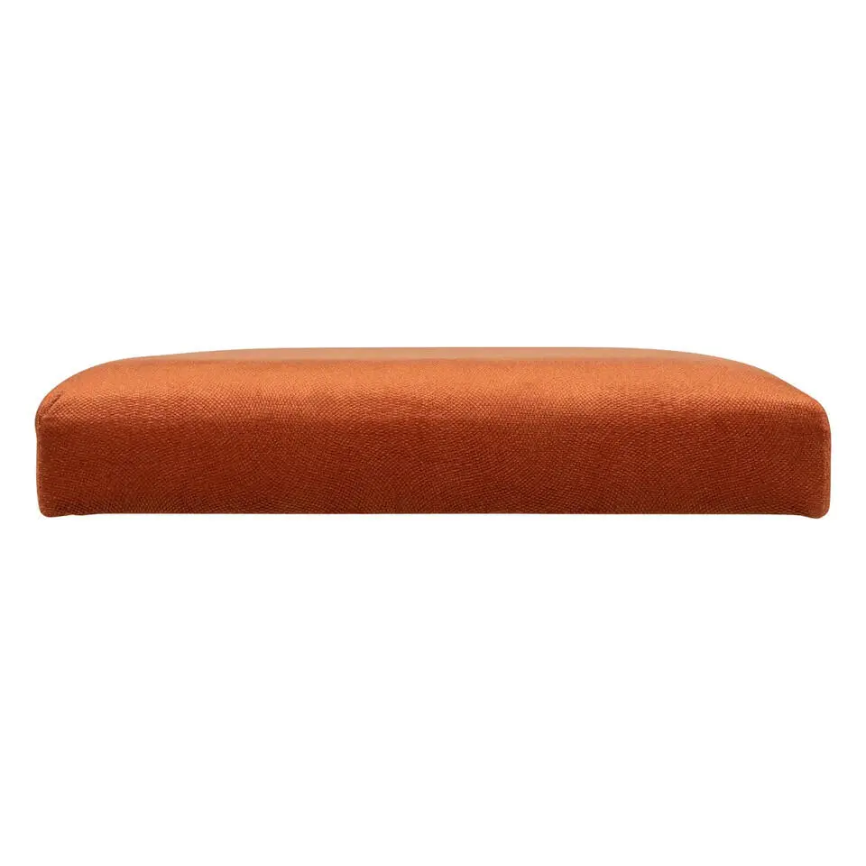 Atmosphera Poef/hocker - Opvouwbaar - Terracotta - 76 x 38 x 38 cm
