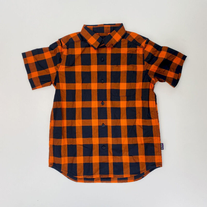 Chemise manche courte - Seconde main Chemise enfant - Orange - 10 ans