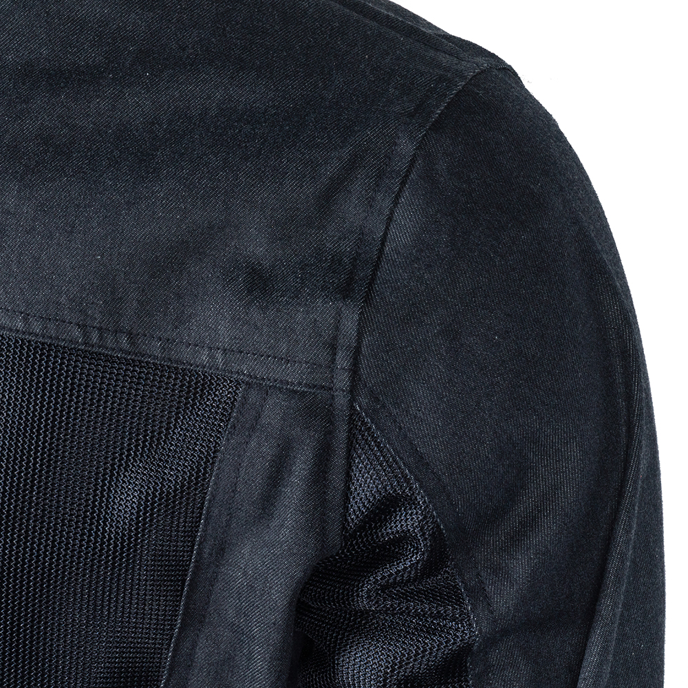Helstons - Blouson Western Air Tissu Mesh Bleu