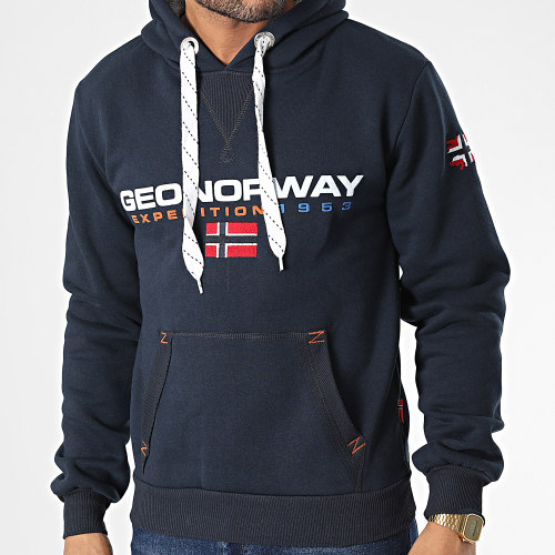 Sweat Capuche Golivier Bleu Marine