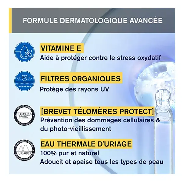 Protetor solar hidratante infantil em spray Uriage Bariésun FPS 50+ sem fragrância 200ml