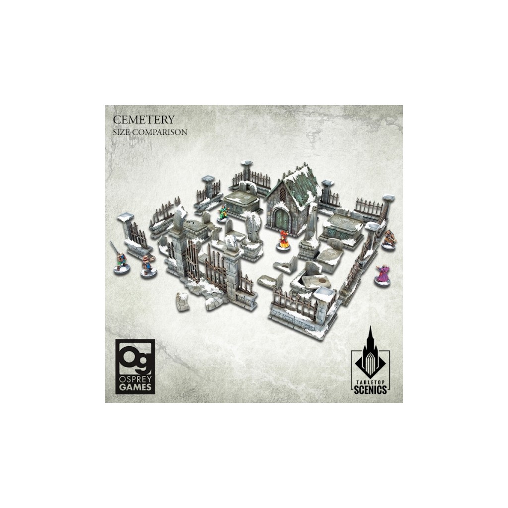 Décors Officiels Frostgrave - Cemetery