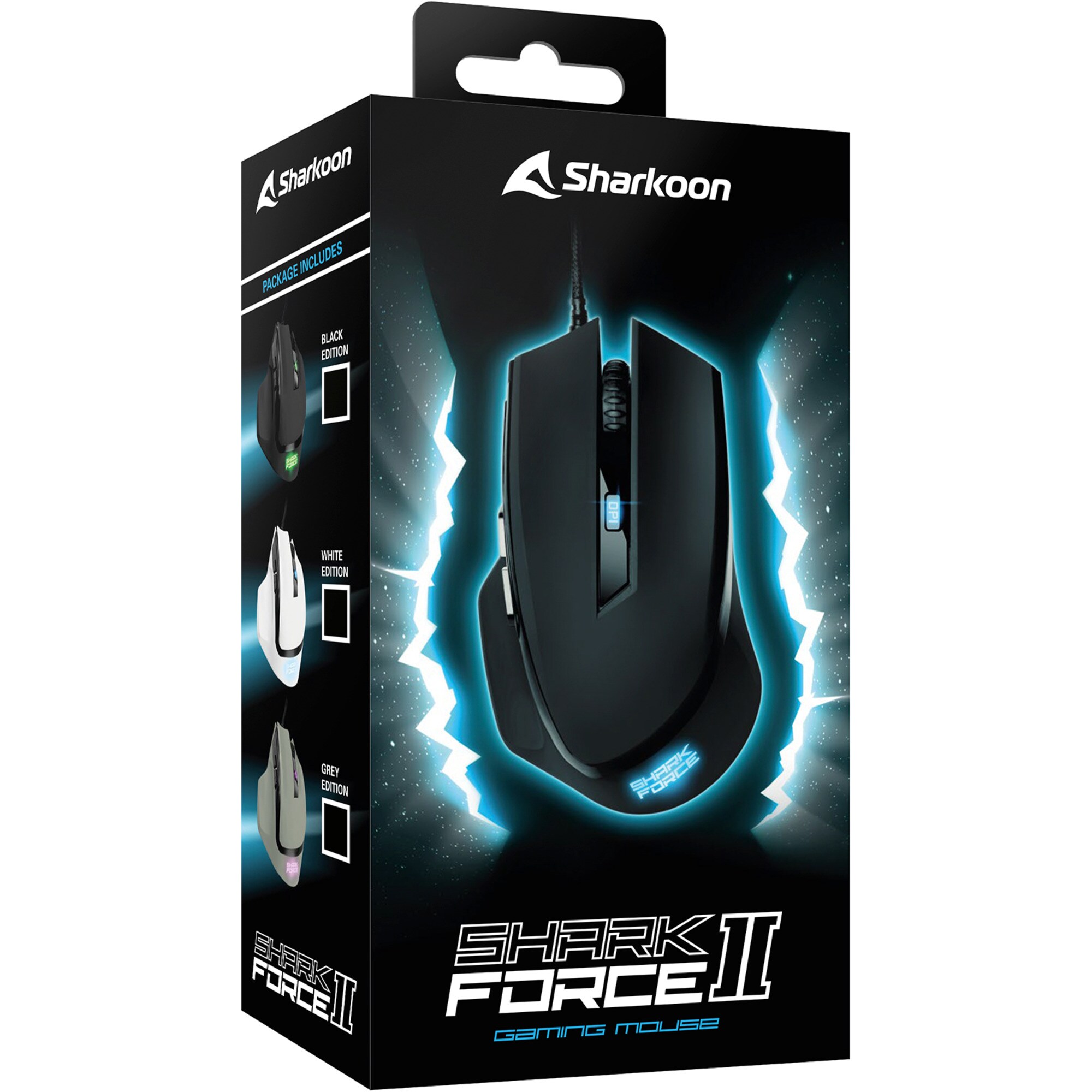 Sharkoon Gaming-Maus SHARK Force II