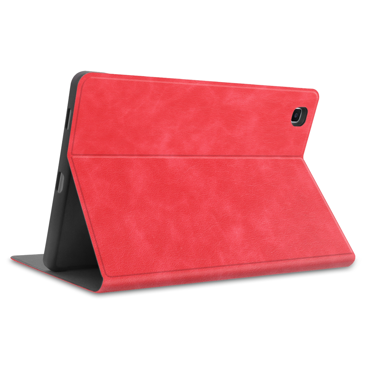 Samsung Galaxy Tab S6 Lite (2024/2022/2020) Leder Tasche Flip Cover S-Pen Halterung - Rot