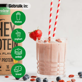Purasana Wei Proteine 73% Vanille Poeder 400GR