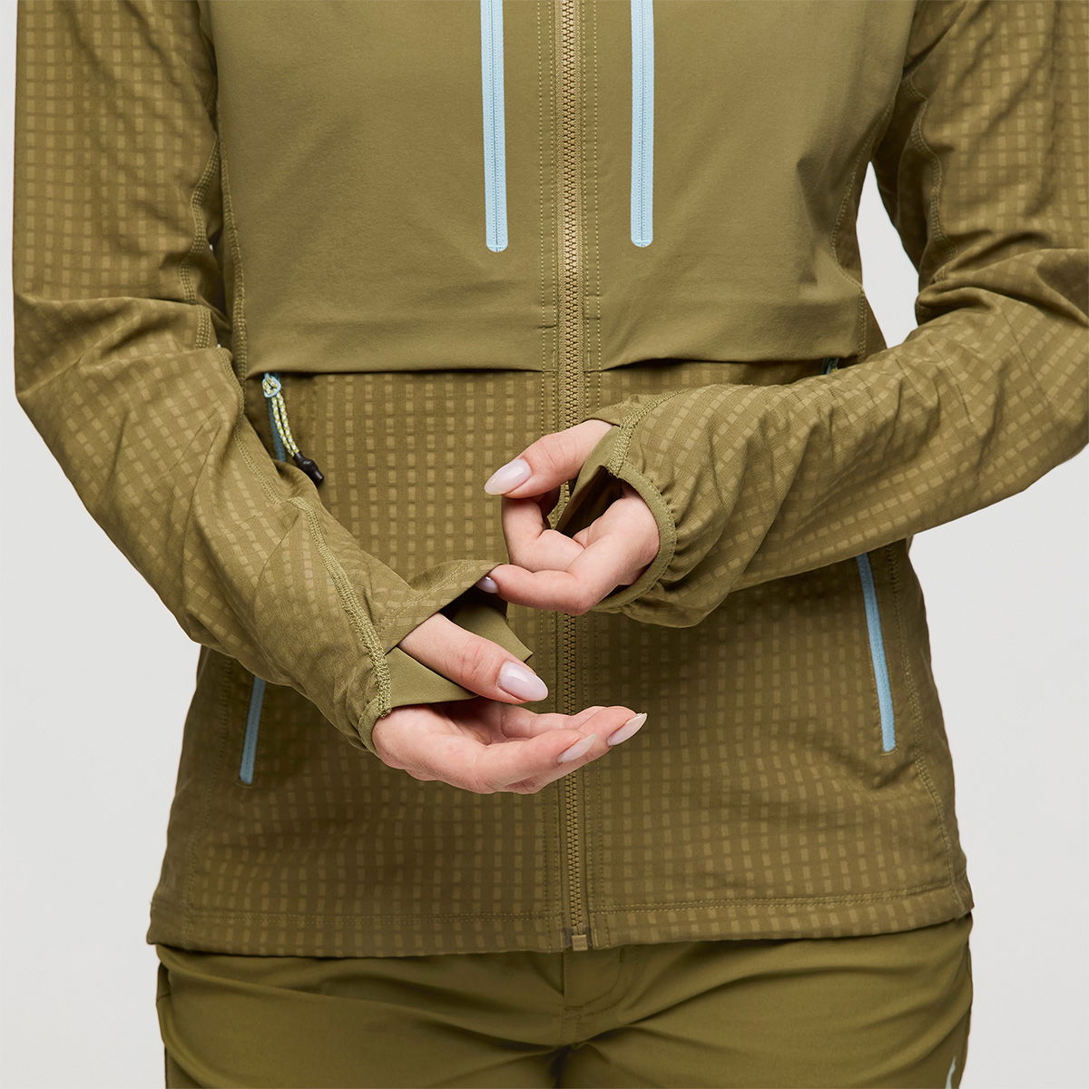 Cotopaxi Yermo Hooded Softshell, dame (Moss)