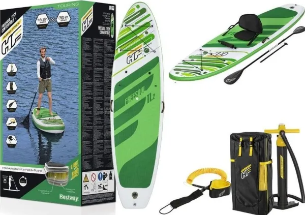 Bestway Hydro-Force™ SUP Freesoul Tech Convertible Set - 3.40m x 89cm x 15cm