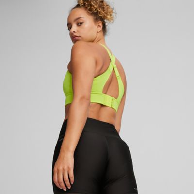 PumaPWRbreathe RUN BRA - lime