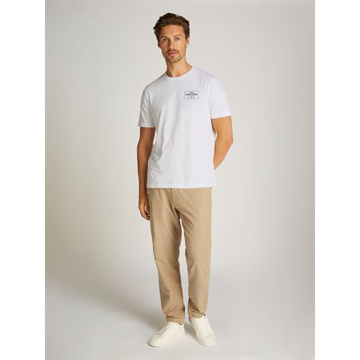 Tommy Hilfiger Monotype Printed Label T-shirt, White, XXL
