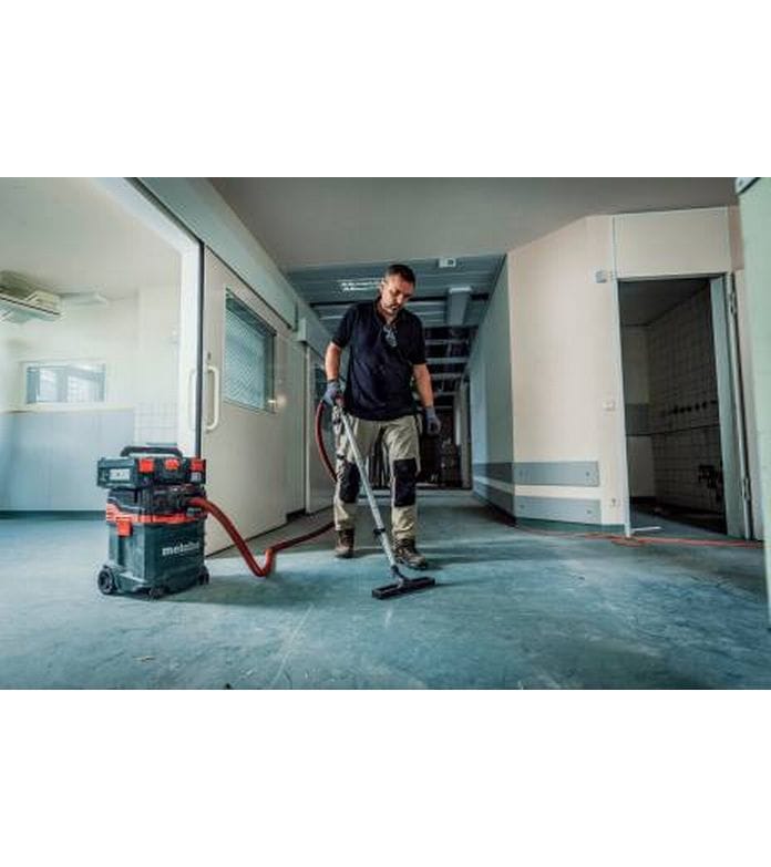 Metabo Akku-Nass-/Trockensauger AS 36-18 M 30 PC-CC Solo Akku-Sauger der Staubklasse M mit integrierter Filterabreinigung