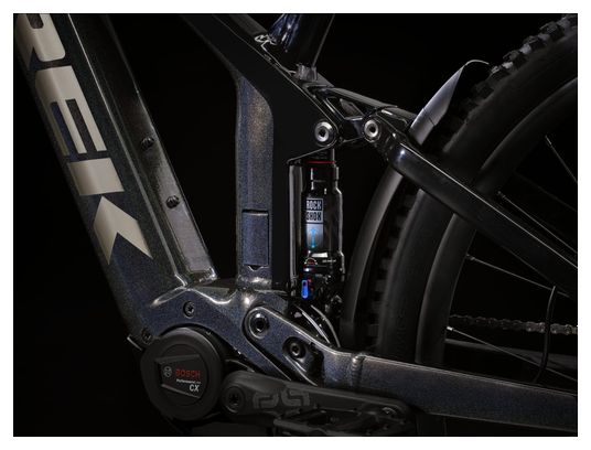VTT Électrique Tout-Suspendu Trek Powerfly FS 7 Shimano SLX / XT 12V 625 Wh 27.5'' Prismatique / Noir Gén 3