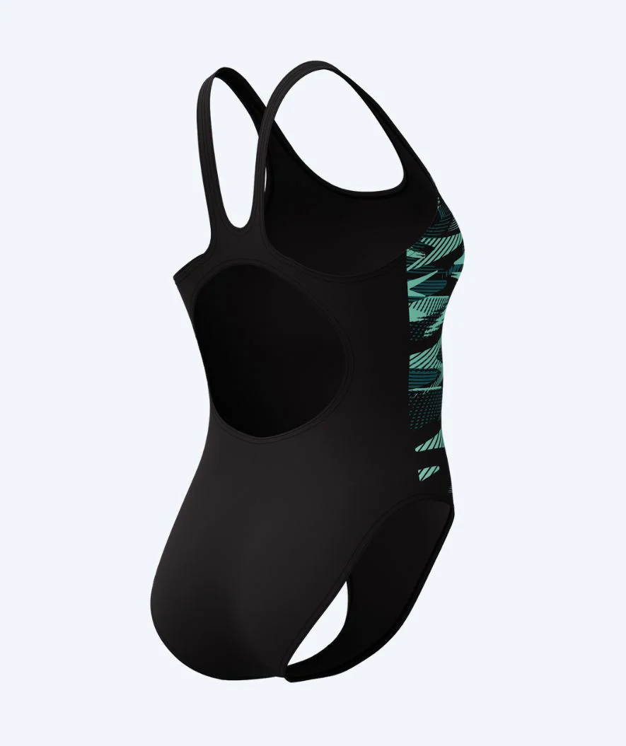 Speedo badedragt til damer - Hyperboom Placement Muscleback - Sort/turkis