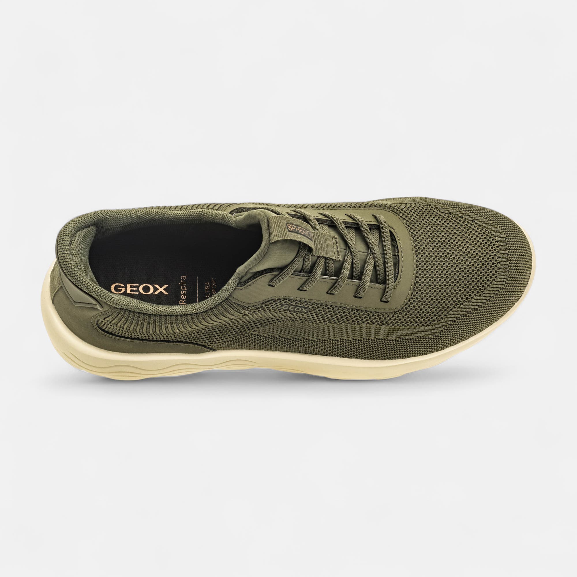 Baskets Homme kaki