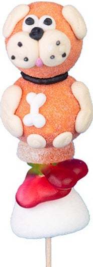 Tonton Pierrot marshmallow lolly hond