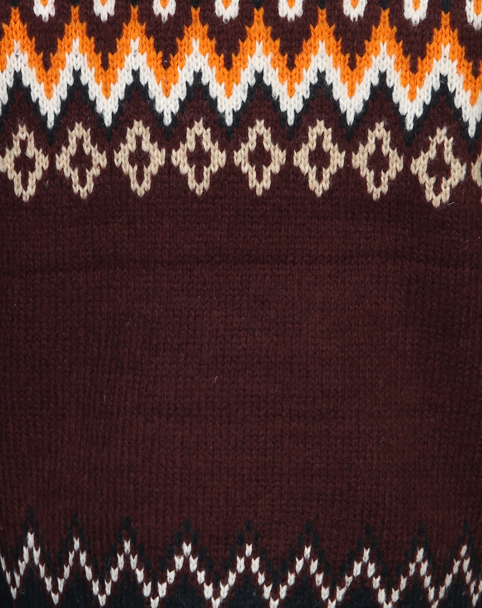Strickpullover JACQUARD in pflaume