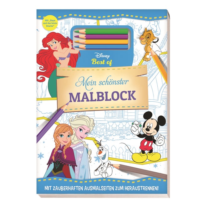 Disney Best of - Mein schönster Malblock