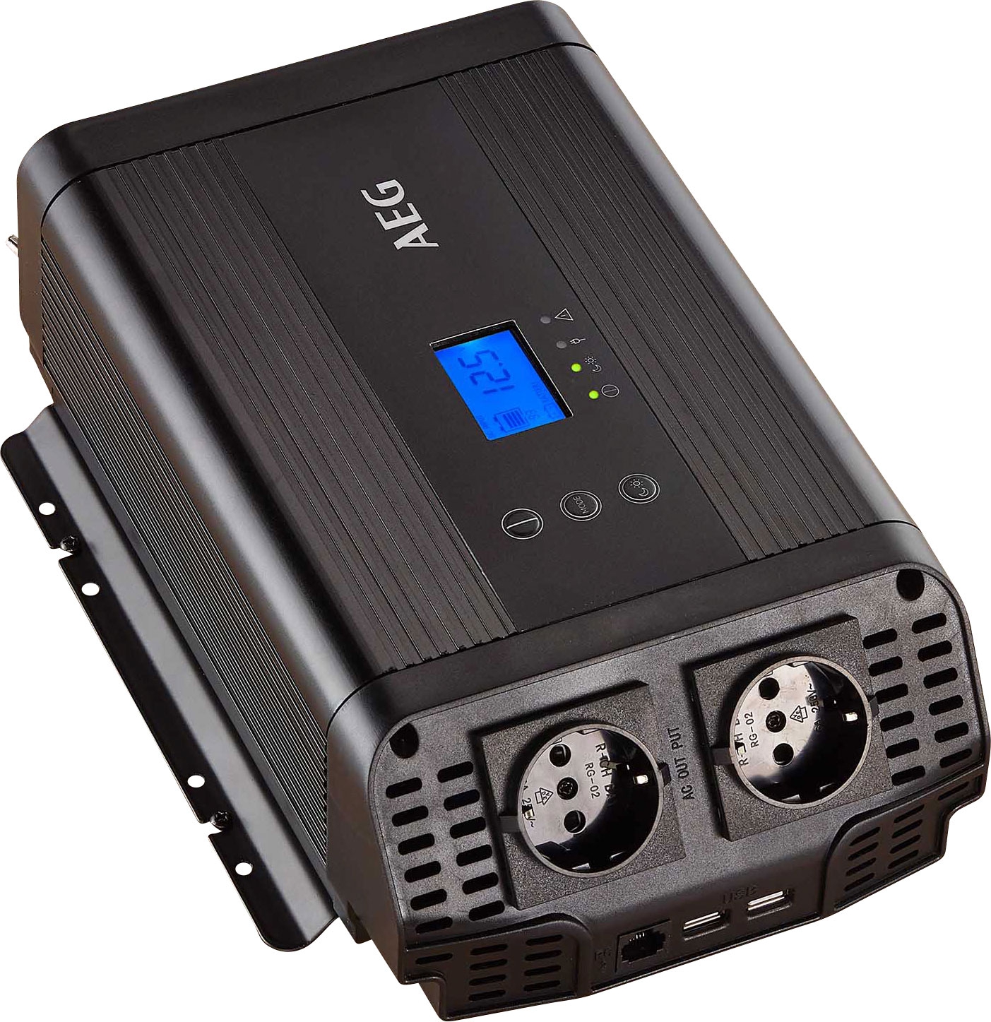 AEG Sinus Spannungswandler 12 V auf 220 V - 600 W