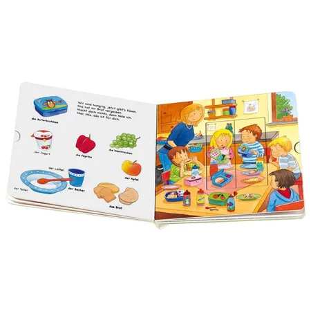 Ravensburger ministeps Was passiert im Kindergarten