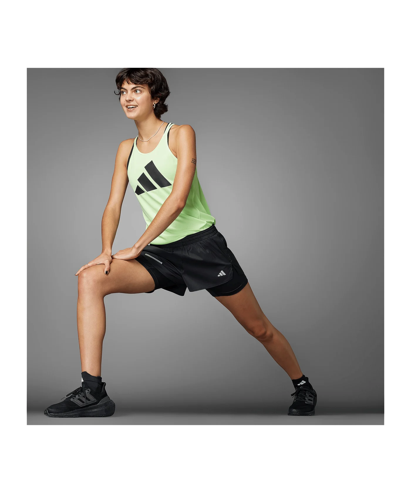 adidas Ultimate Two-in-One Shorts Black