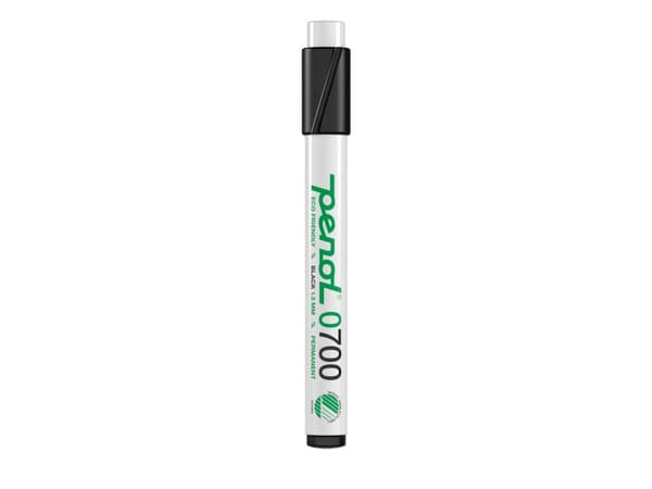 Marker Penol 0700 sort 1,5mm rund spids permanent - (10 stk.)