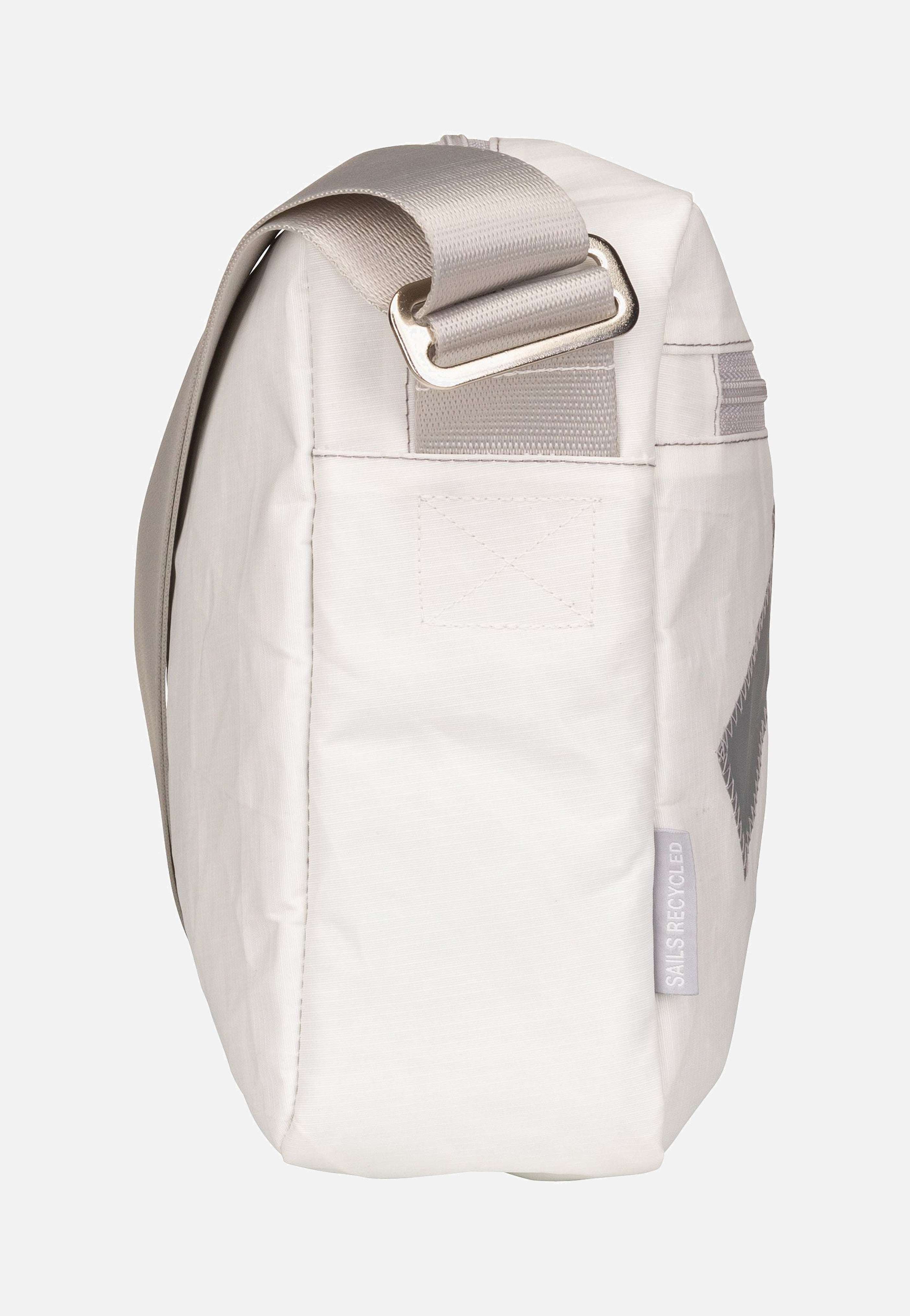 Fender L Weiß/Streifen Blau/Zahl Grau - Crossbody Bag