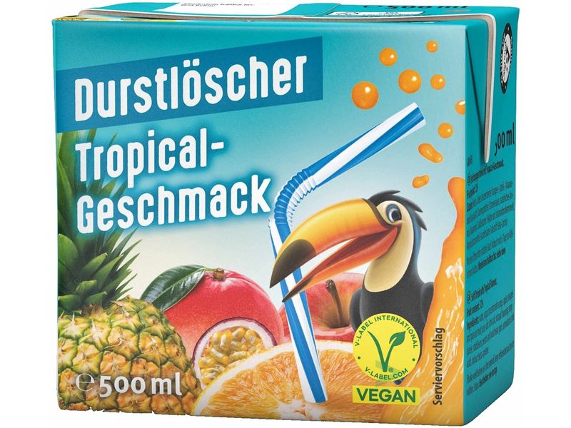 Durstlöscher Tropical 0.5 l Erfrischung mit tropischem Fruchtgeschmack