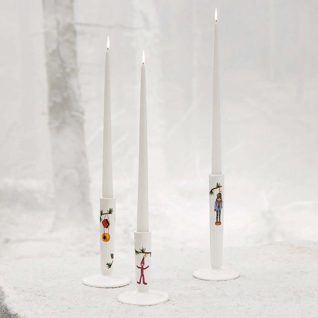 Kähler  Hammershøi Christmas Lysestage - H12 cm.
