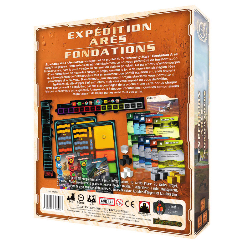 Expédition Arès - Extension Fondations