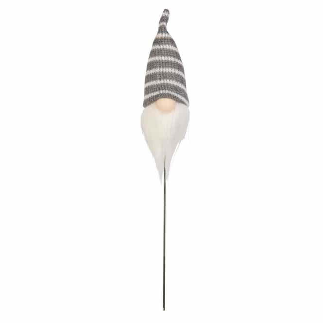 Blumenstecker Wichtel - ca. 6 x 5,5 x 35 cm - 1 Stück