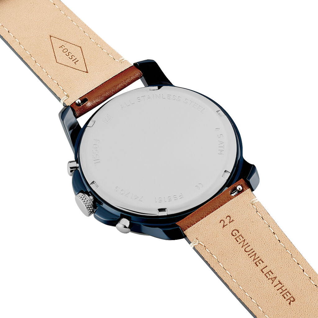 Montre Fossil Grant Bleu