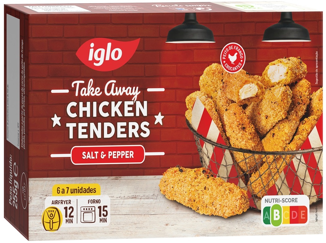 SALT&PEPPER CHICKEN TENDER IGLO TAKE AWAY 255G