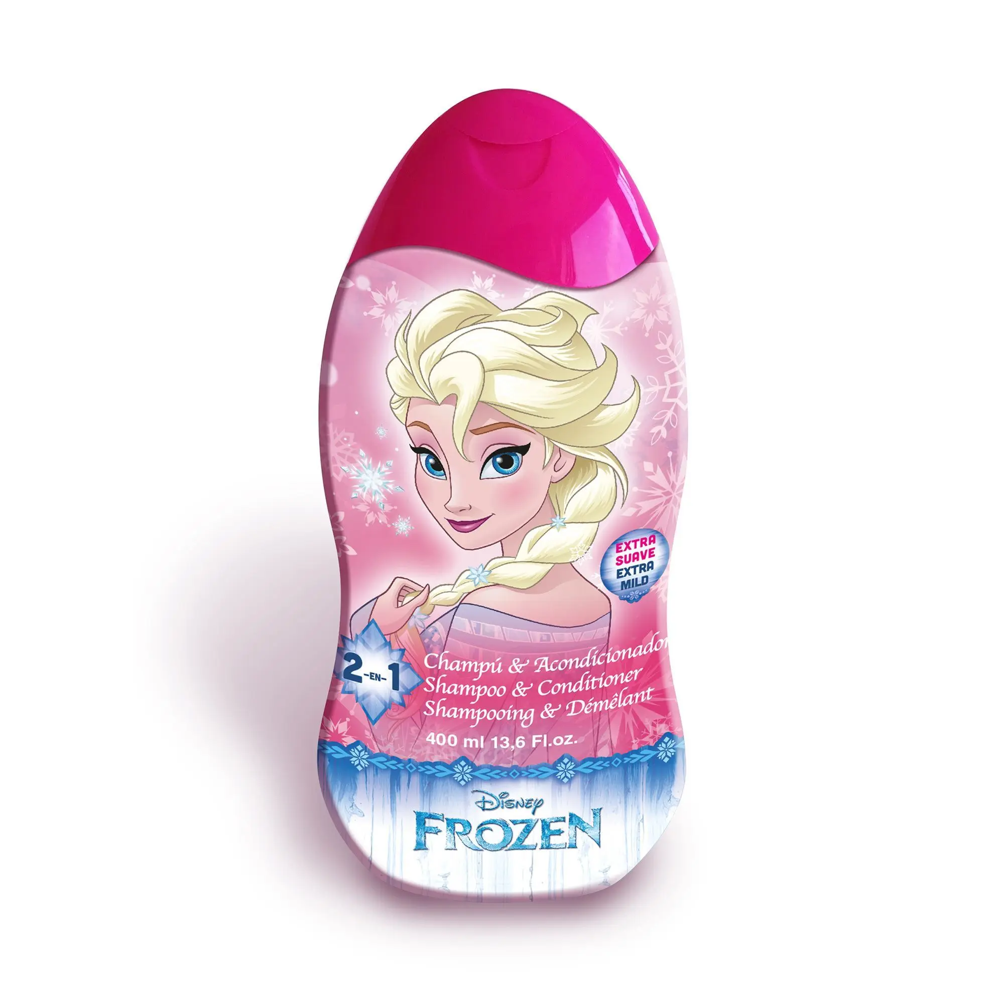 Produits - La Reine des Neiges - Shampooing & Démêlant Flacon 400ml- Enfant