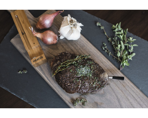 MEATER Vleesthermometer met 10 m Bluetooth-bereik, draadloze slimme vleesthermometer voor oven, grill, keuken en barbecue
