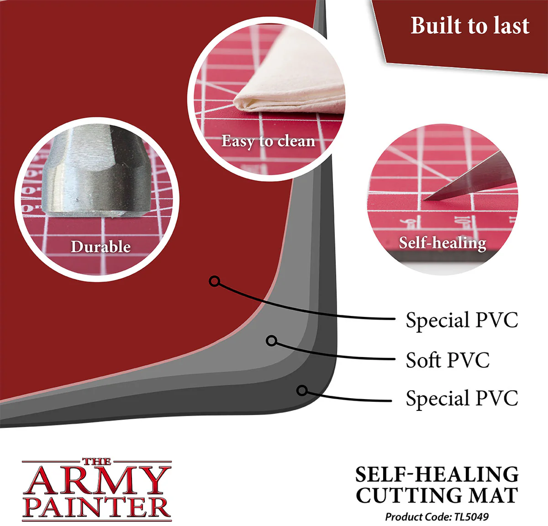 The Army Painter  Self-healing Cutting mat    Die perfekte Grundlage für kreative Schnitte