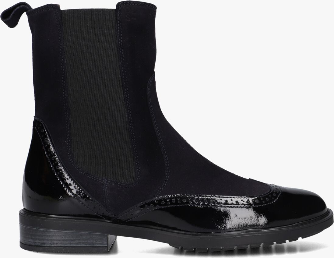 blauwe dl sport chelsea boots 6827