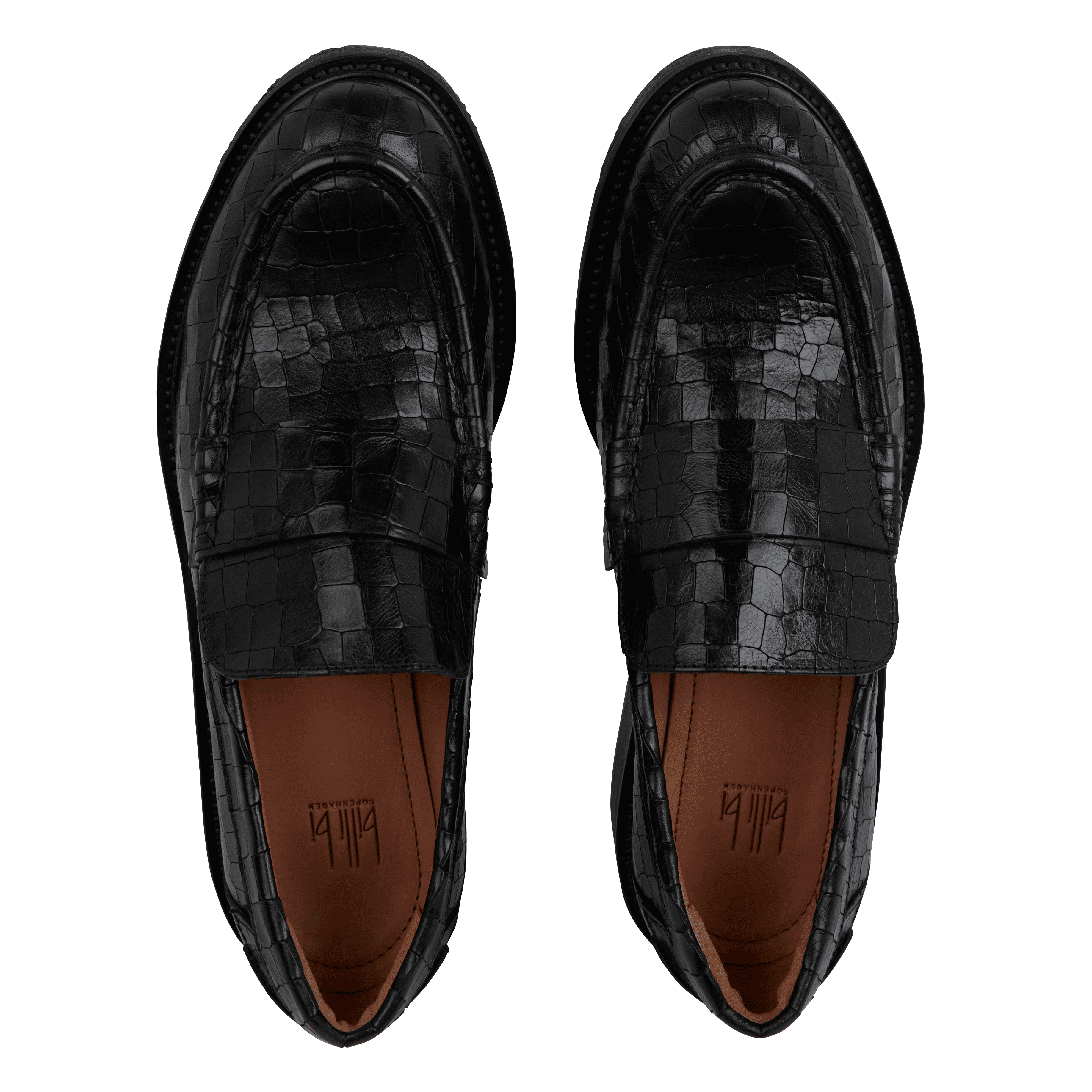 Mocassins en cuir | Noir