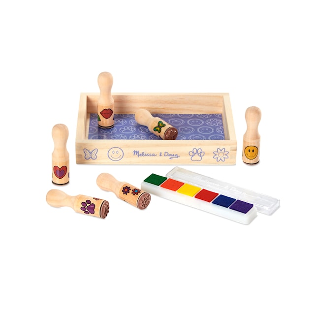 Tre-stempler 6 stk, Melissa & Doug