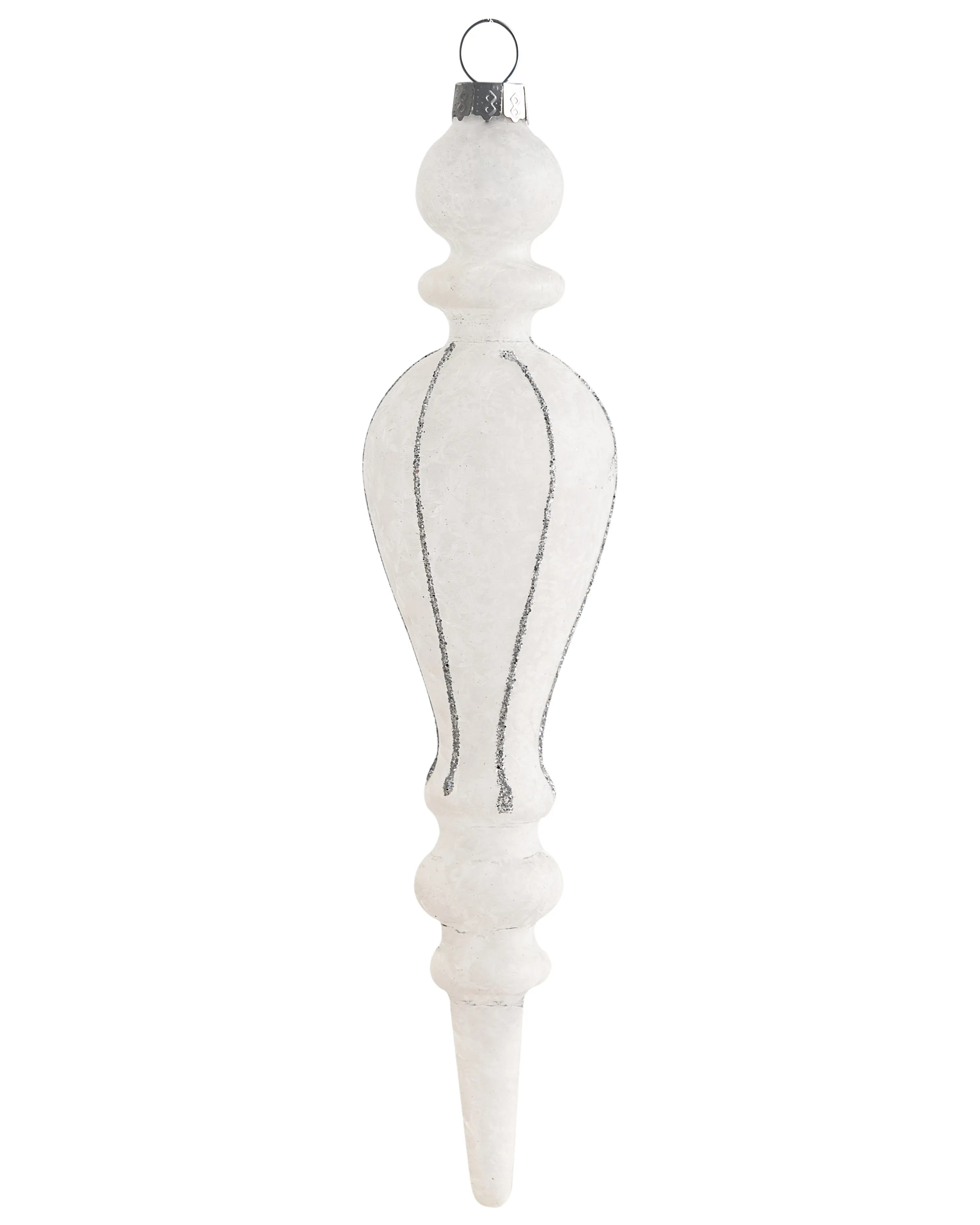 Set van 35 kerstballen SNOWFALL Glas Blauw