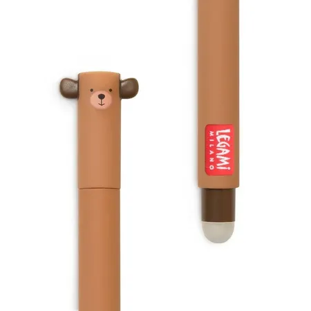 Legami Löschbarer Gelstift - Erasable Pen, Teddybär